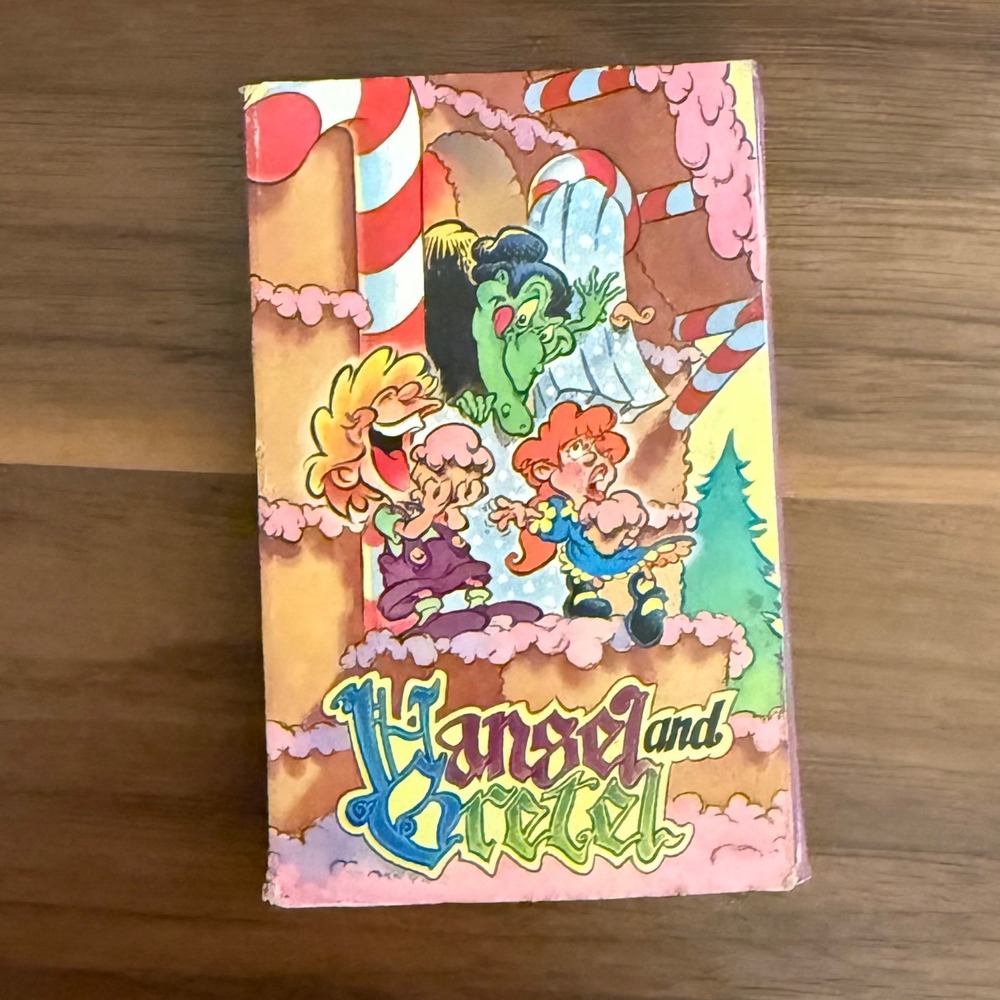 1989‎ Burger King Hansel & Gretel Story Tape Book Poster Set Unused Vintage